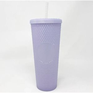 Starbucks Icy Lilac Iridescent Tumbler 2021 Studded Venti 24 oz Cold Cup